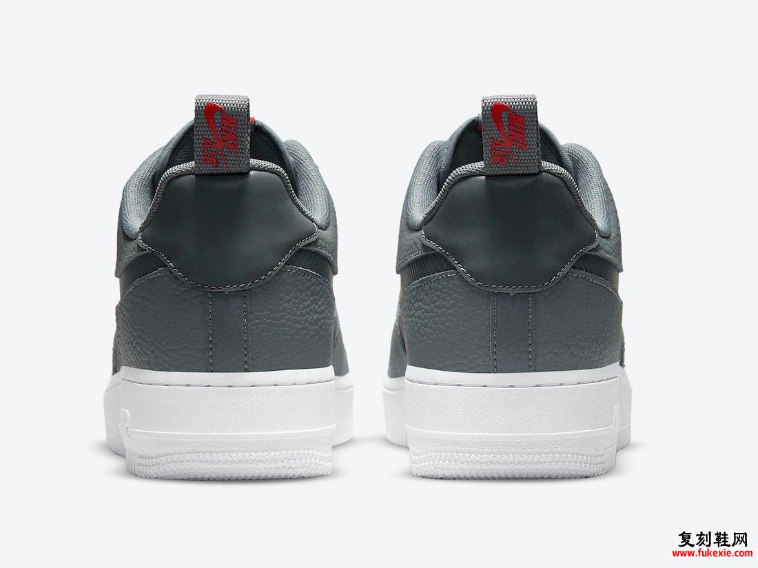 Nike Air Force 1 Low Grey Red DN4433-001 发布日期信息