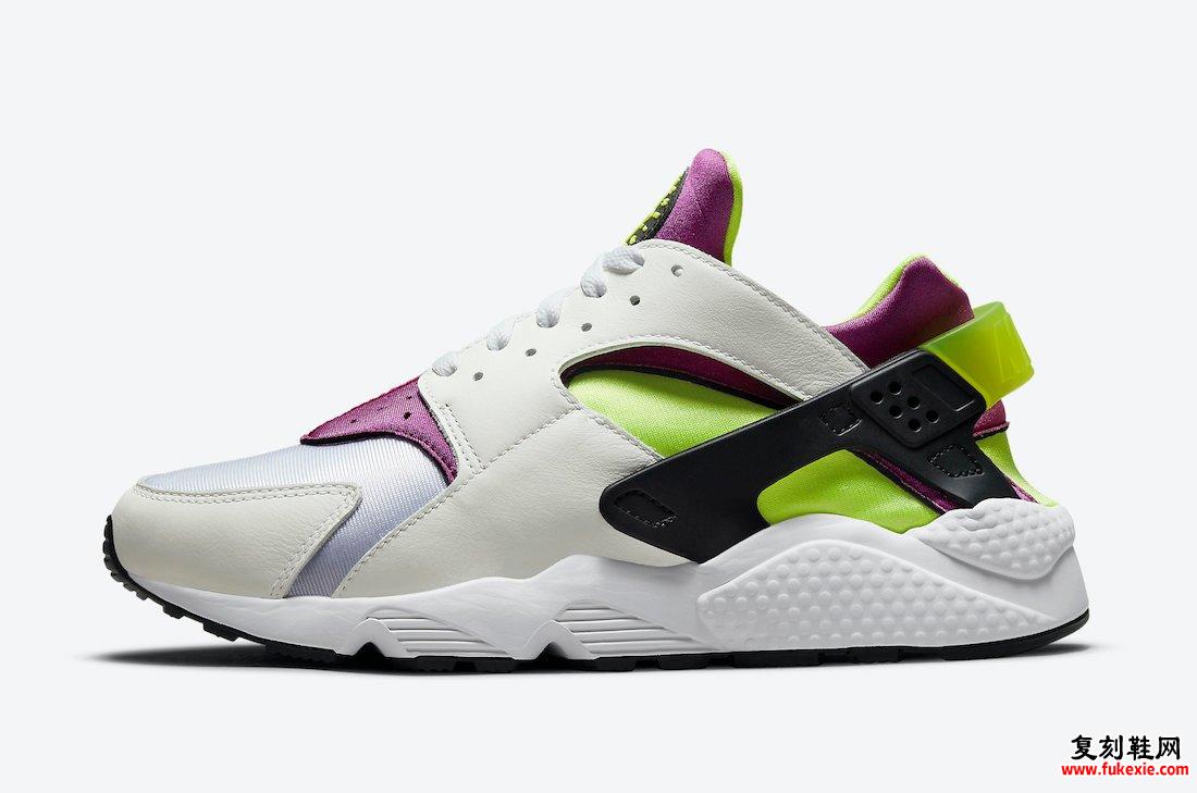 Nike Air Huarache Magenta Neon Yellow DD1068-104 发布日期信息