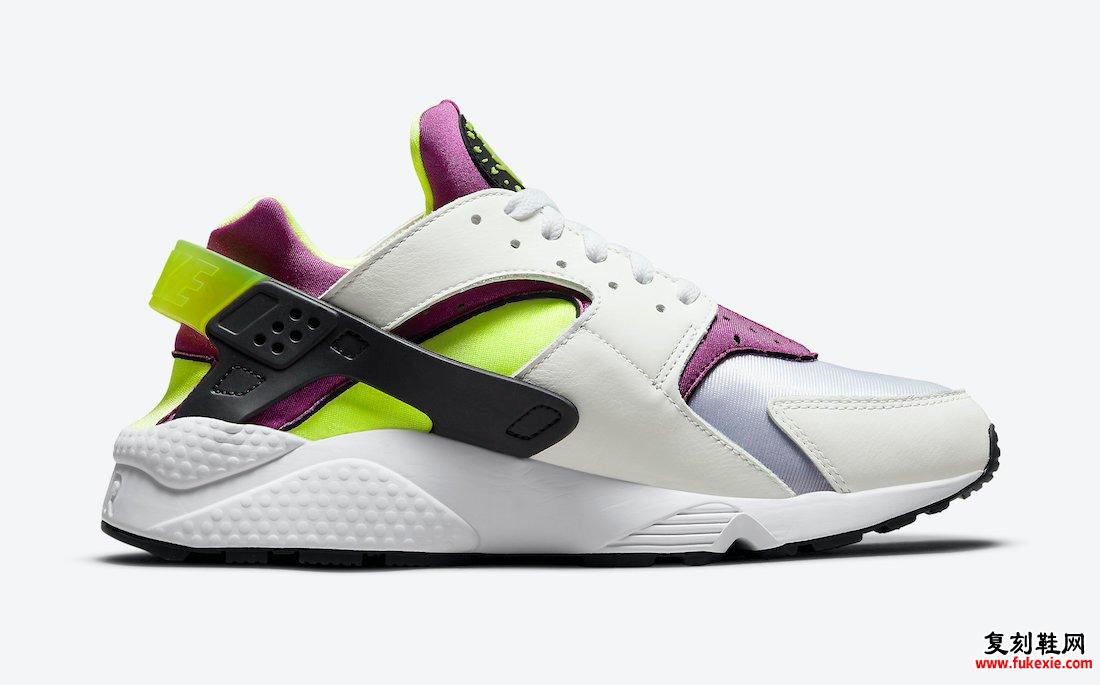 Nike Air Huarache Magenta Neon Yellow DD1068-104 发布日期信息