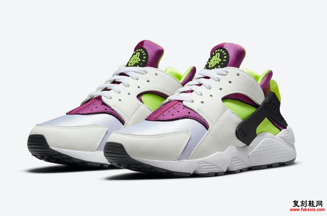 Nike Air Huarache Magenta Neon Yellow DD1068-104 发布日期信息