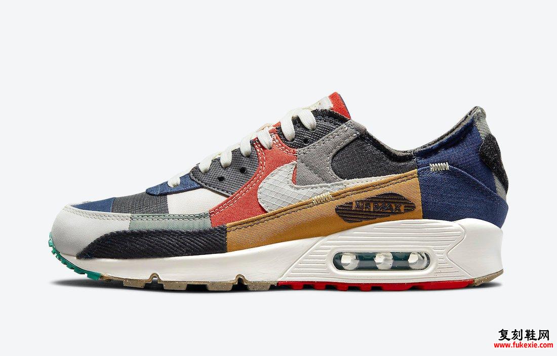 Nike Air Max 90 Scrap DJ4878-400 发布日期