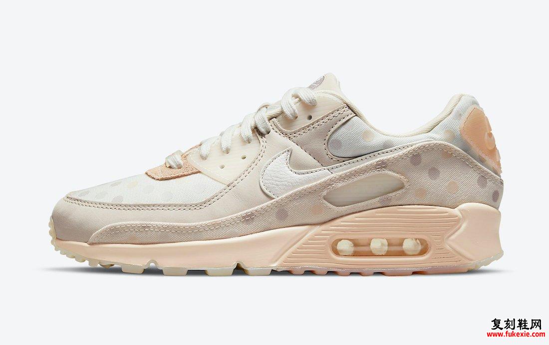 Nike Air Max 90 Shimmer Sail Desert Sand Pale Ivory CZ1929-200 发布日期信息