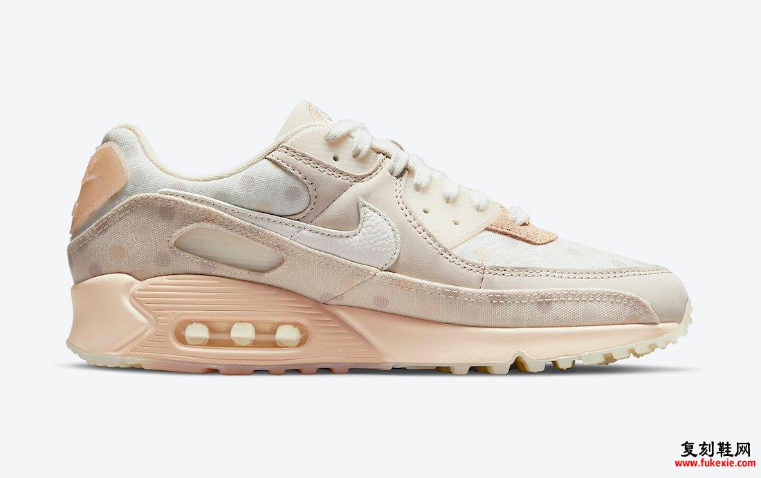 Nike Air Max 90 Shimmer Sail Desert Sand Pale Ivory CZ1929-200 发布日期信息