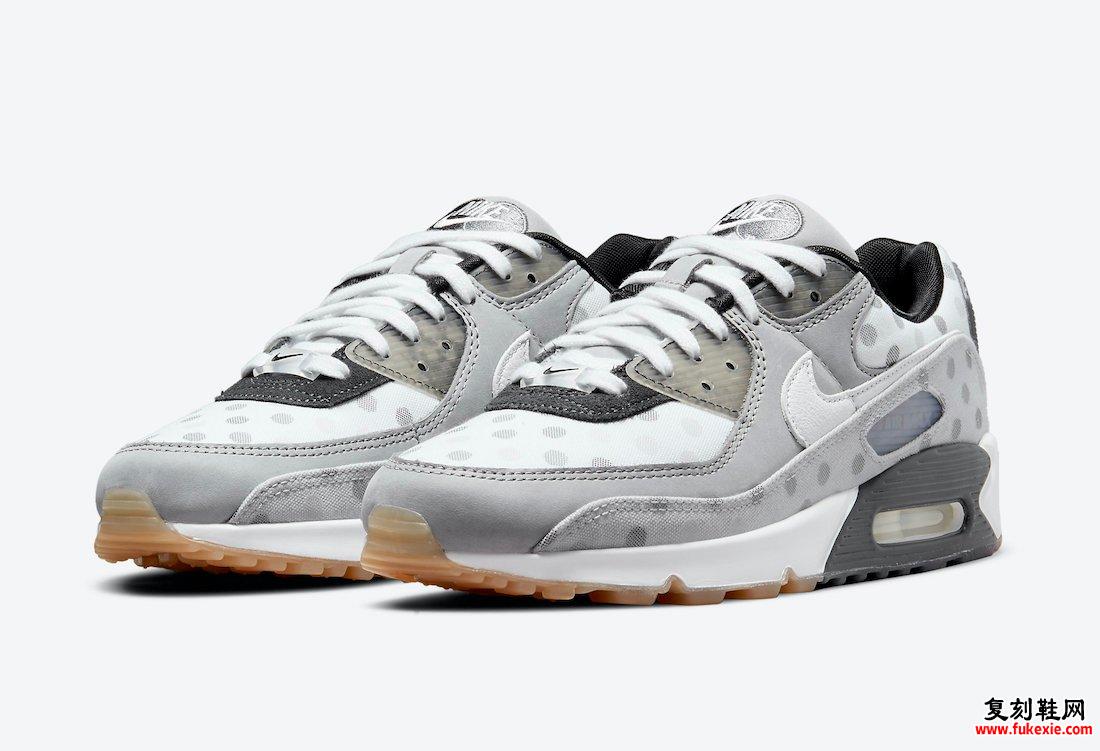 耐克 Air Max 90 Summit 白灰雾黑 CZ1929-100 发布日期信息