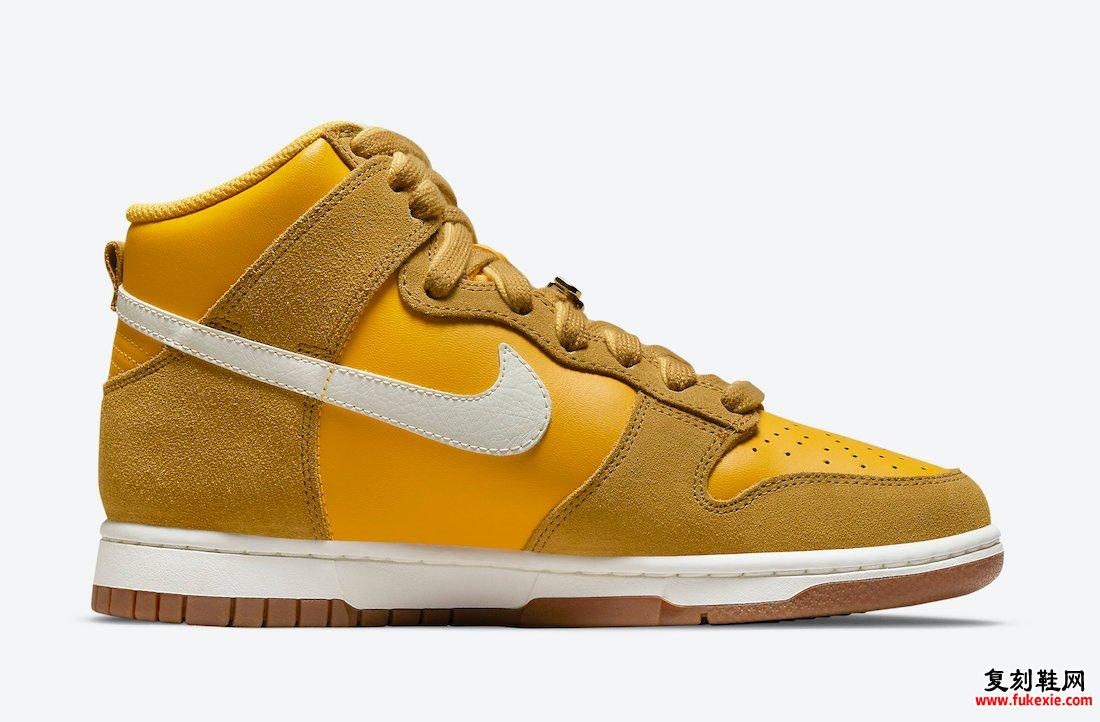 Nike Dunk High First Use University Gold DH6758-700 发布日期信息