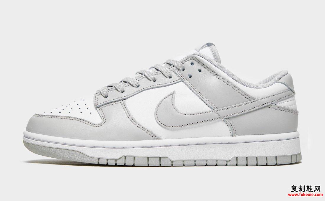 Nike Dunk Low 白灰雾 DD1391-103 发布日期信息