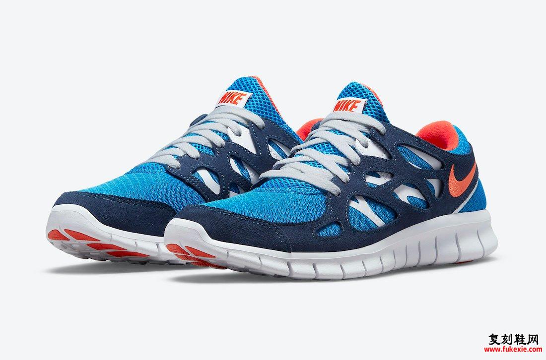 Nike Free Run 2 Blue Orange 537732-403 发售日期信息