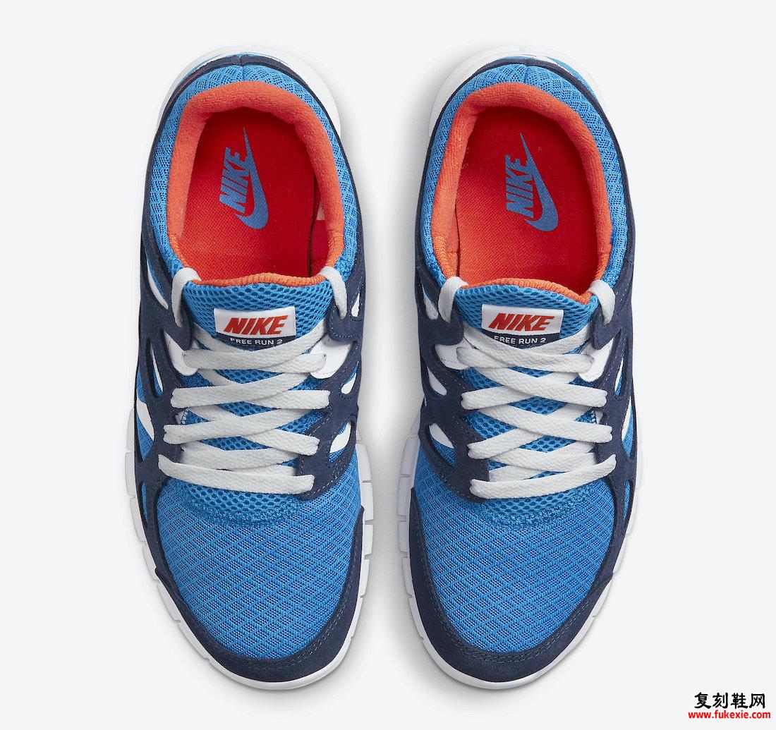 Nike Free Run 2 Blue Orange 537732-403 发售日期信息