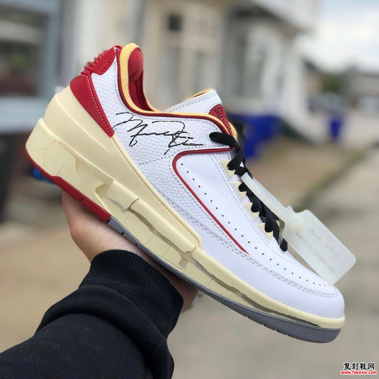 Off-White Air Jordan 2 Low 白红 Off-White Air Jordan 2 Low 白红 DJ4375-106 发布日期