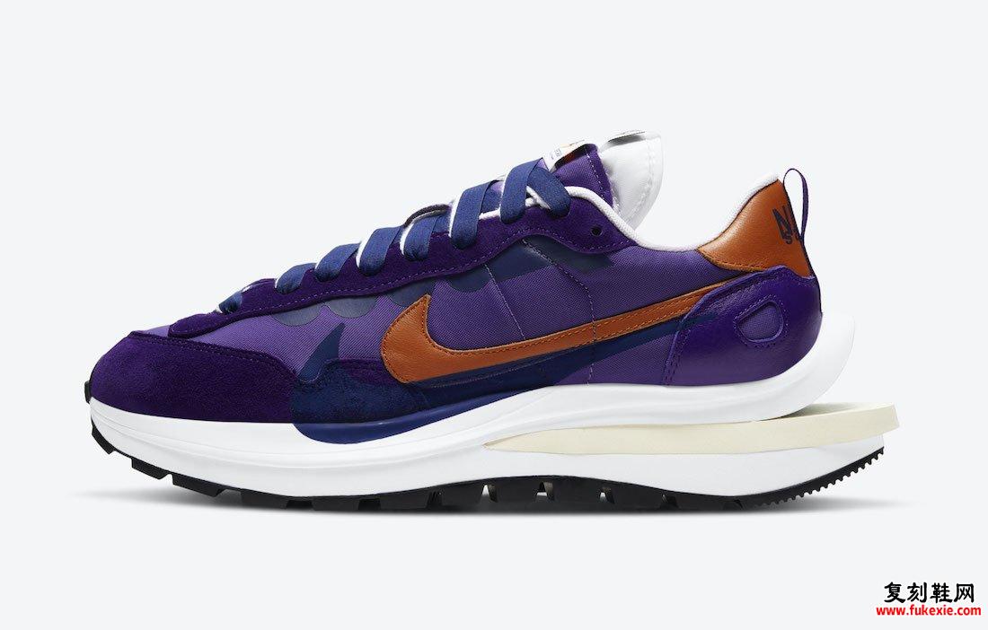 Sacai Nike VaporWaffle Dark Iris DD1875-500 发售日期