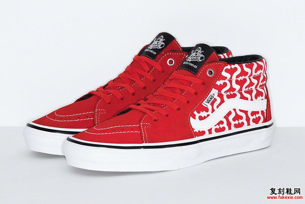 Supreme Vans Skate Grosso Mid 发售日期信息