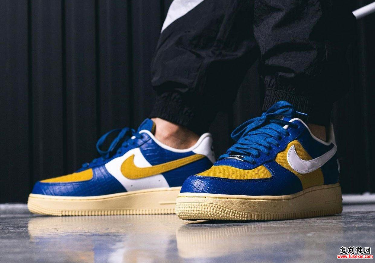 Undefeated Nike Air Force 1 Low Dunk vs AF1 Pack 上脚