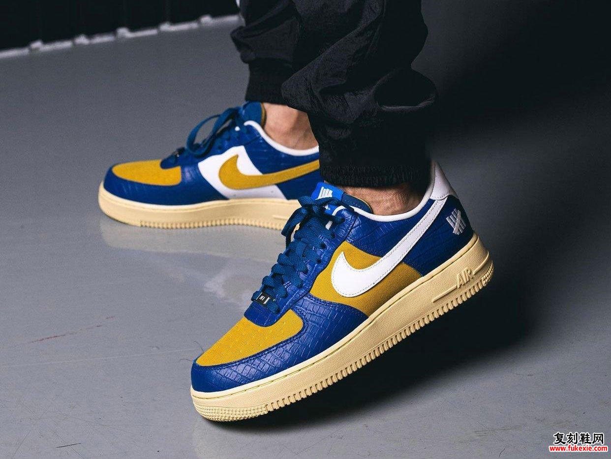 Undefeated Nike Air Force 1 Low Dunk vs AF1 Pack 上脚