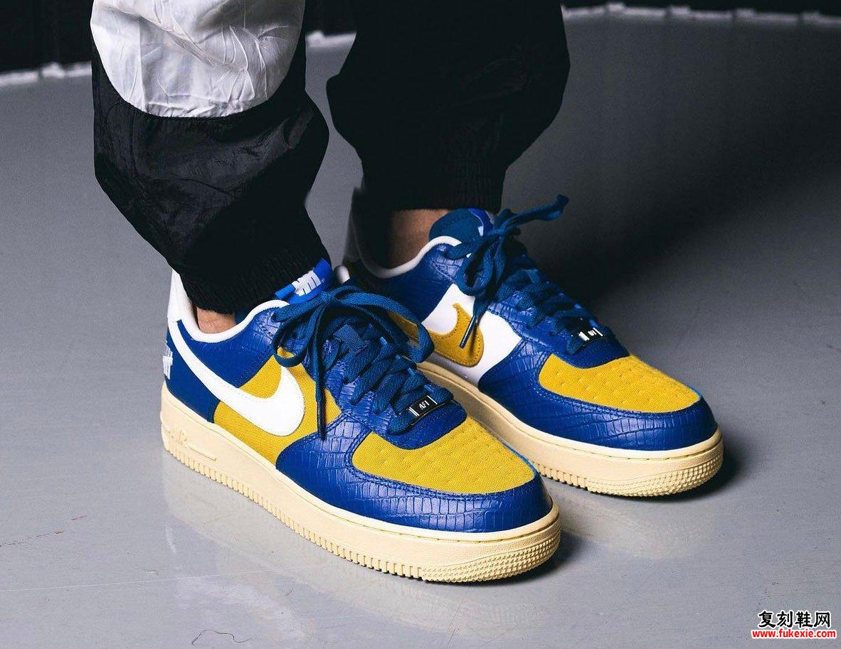 Undefeated Nike Air Force 1 Low Dunk vs AF1 Pack 上脚