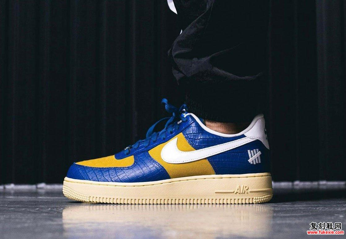 Undefeated Nike Air Force 1 Low Dunk vs AF1 Pack 上脚