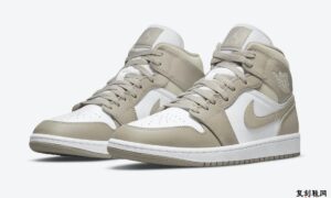 Air Jordan 1 Mid Linen White 554724-082 发售日期