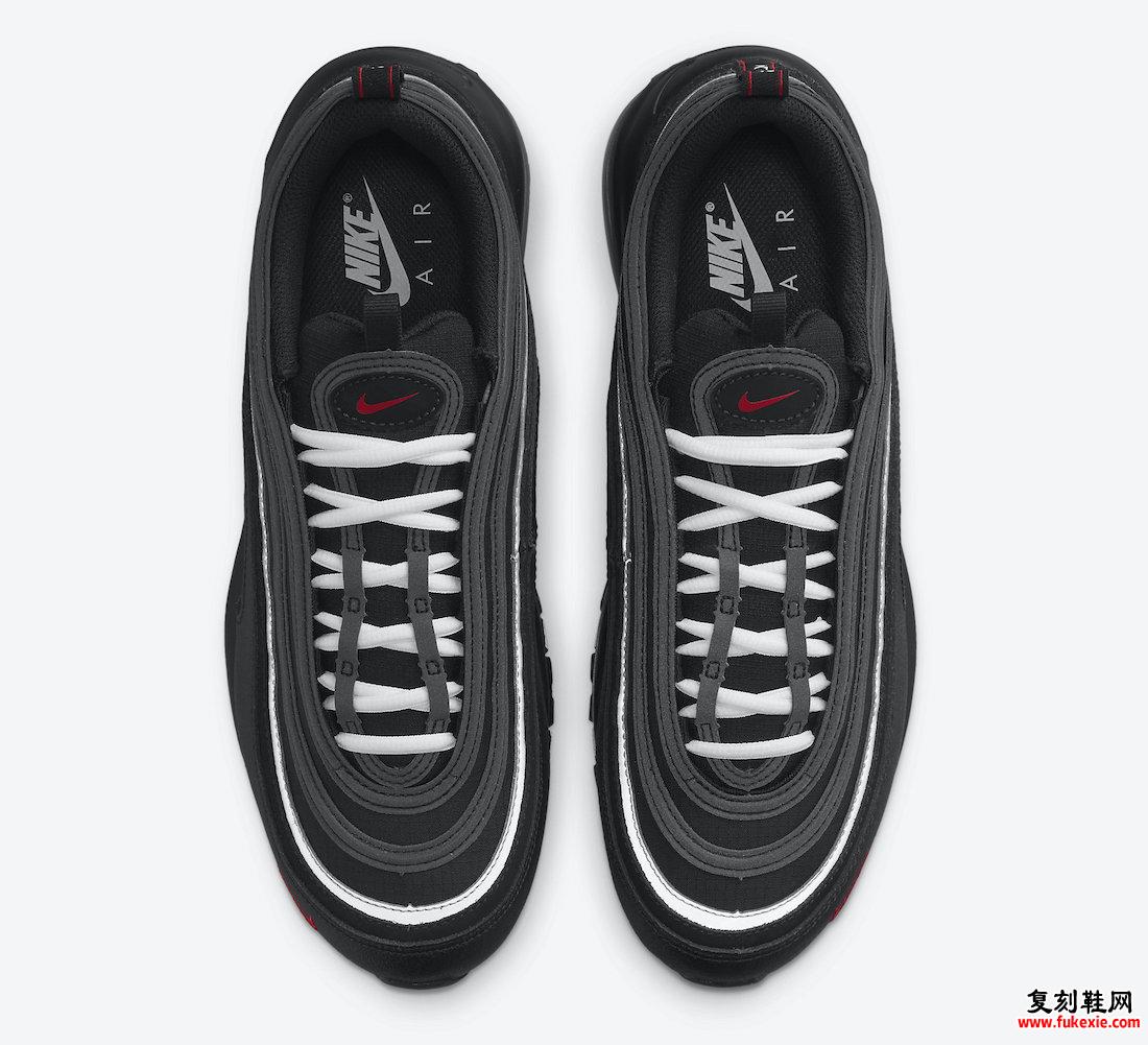 Nike Air Max 97 Black White Red DH1083-001 发售日期