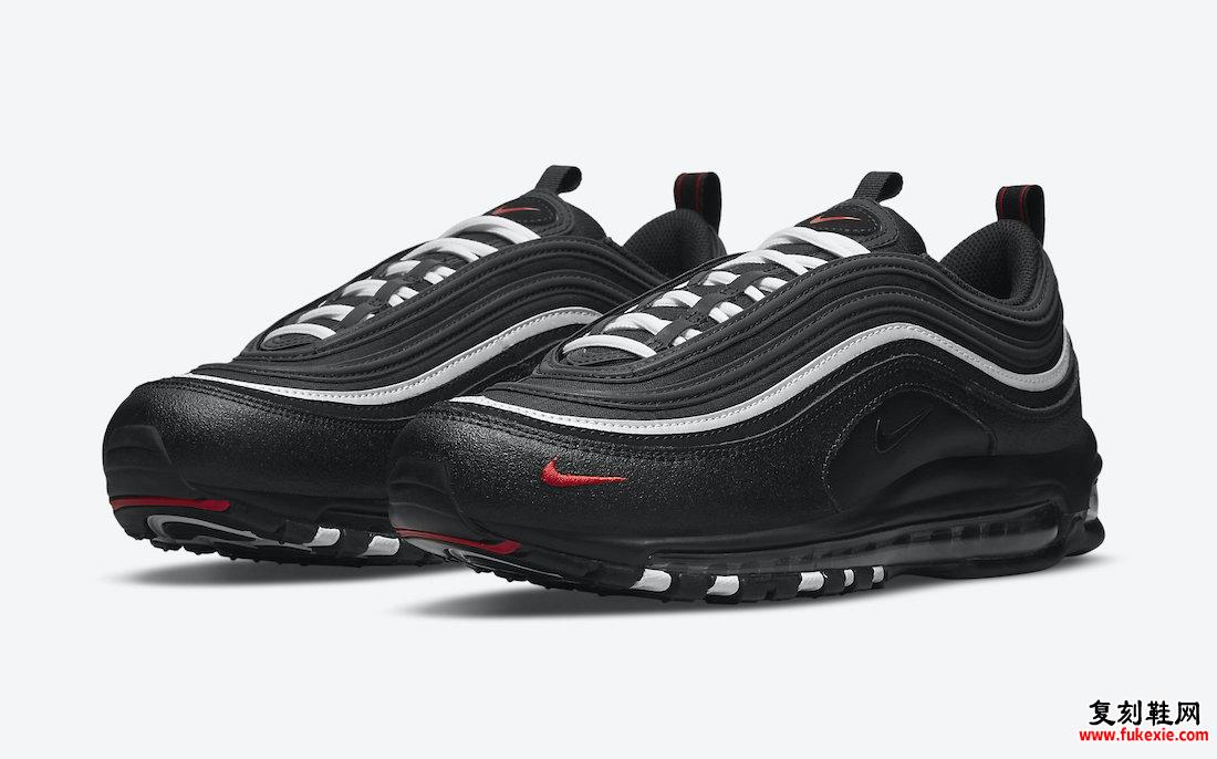 Nike Air Max 97 Black White Red DH1083-001 发售日期