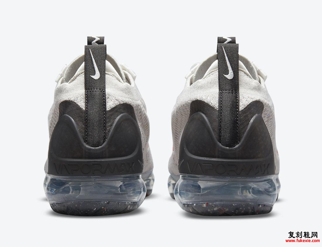 Nike Air VaporMax 2021 Light Bone University Red DH4085-003 发售日期