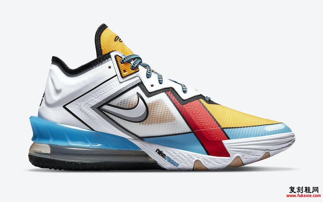 耐克 LeBron 18 Low Stewie Griffin CV7564-104 发布日期