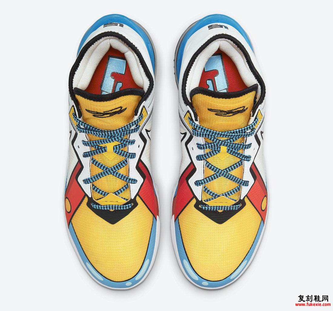 耐克 LeBron 18 Low Stewie Griffin CV7564-104 发布日期