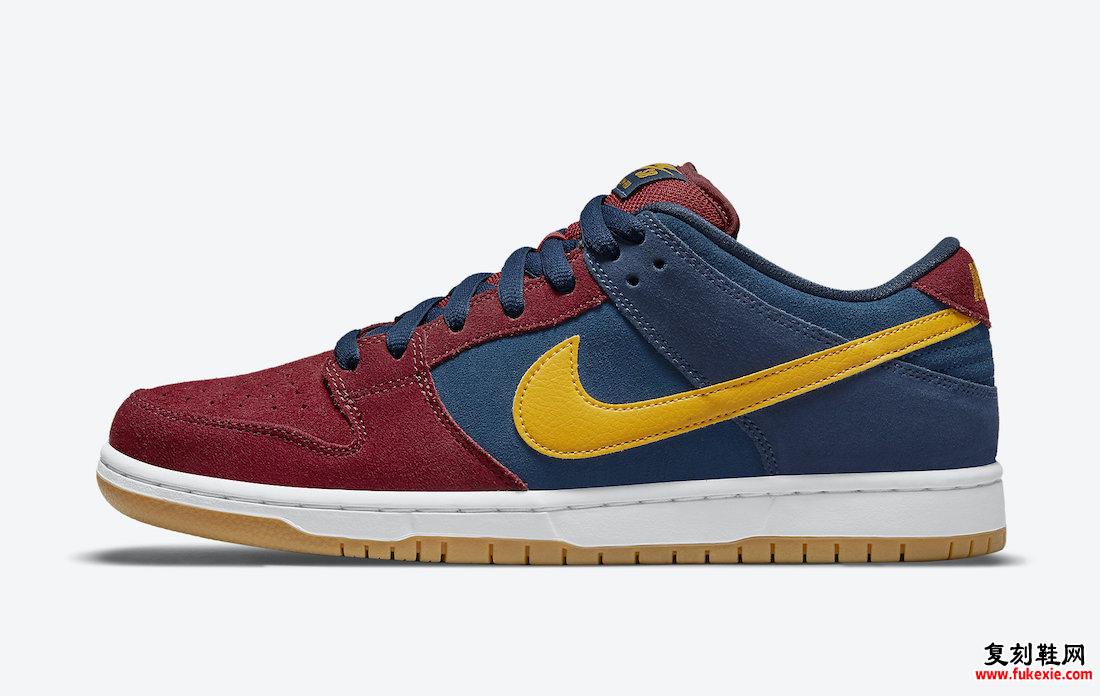 Nike SB Dunk Low Barcelona Catalonia DJ0606-400 发布日期