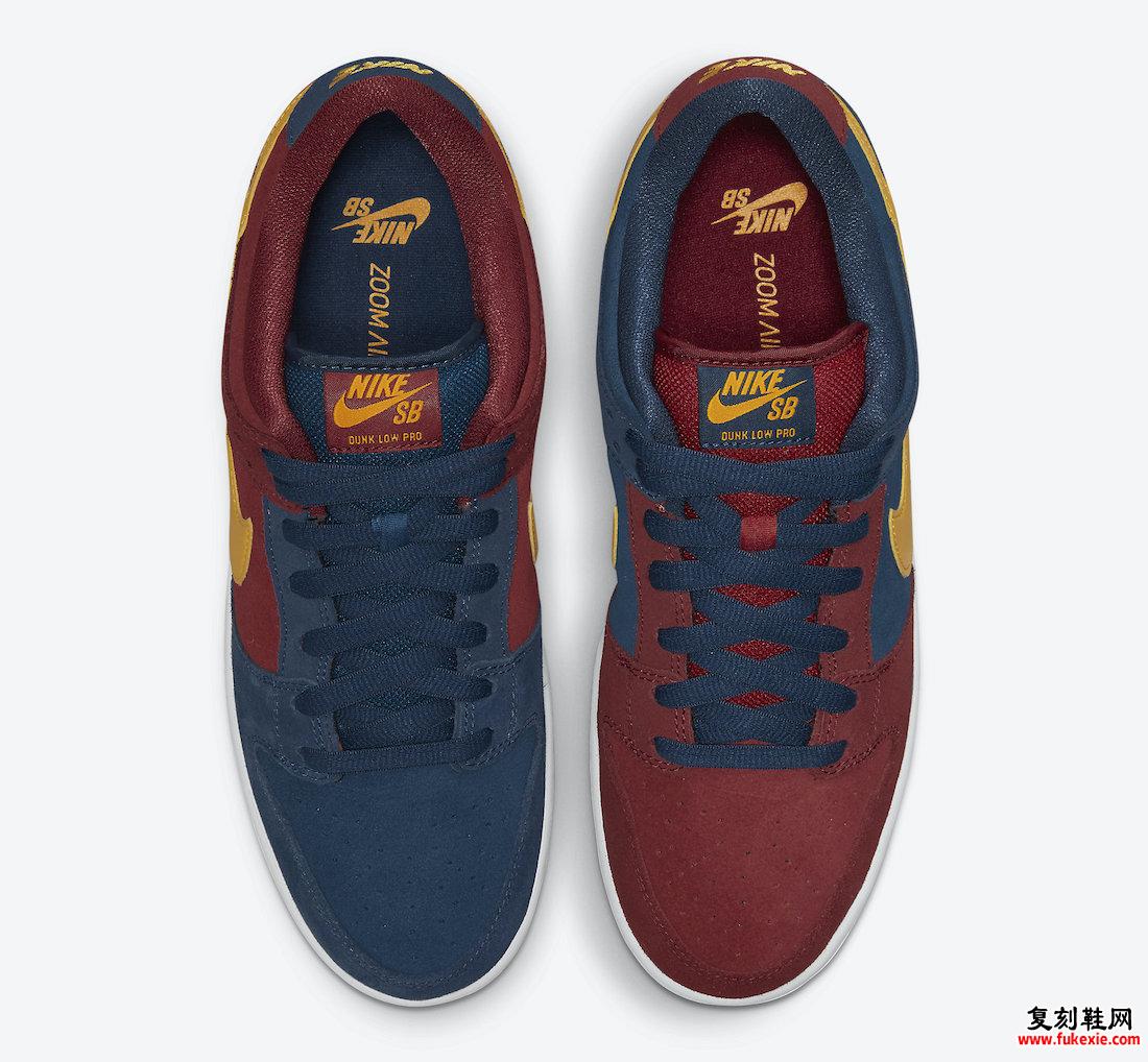 Nike SB Dunk Low Barcelona Catalonia DJ0606-400 发布日期