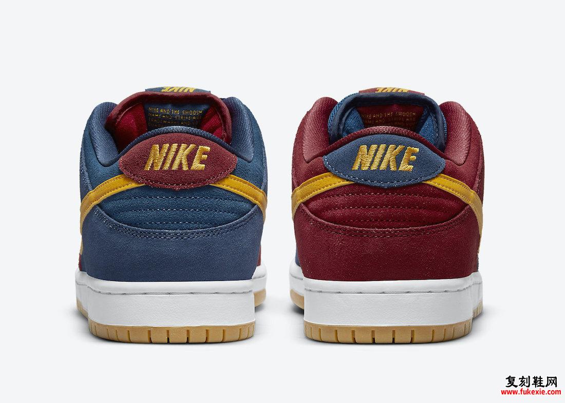 Nike SB Dunk Low Barcelona Catalonia DJ0606-400 发布日期