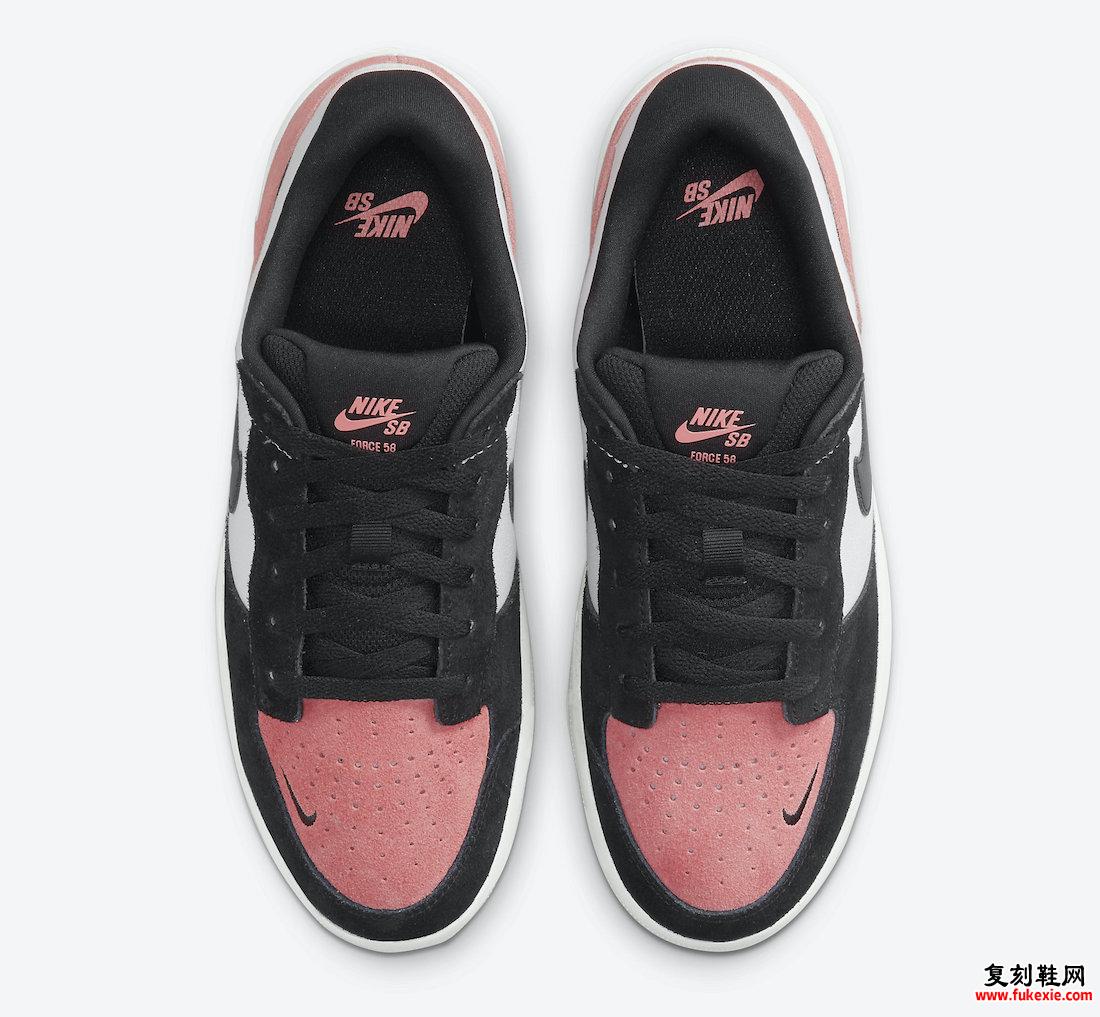 Nike SB Force 58 Pink Salt CZ2959-600 发售日期