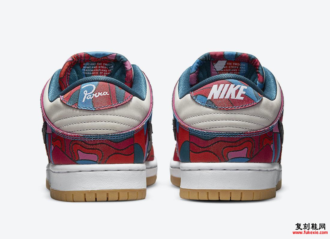 Parra Nike SB Dunk Low DH7695-600 发售日期价格