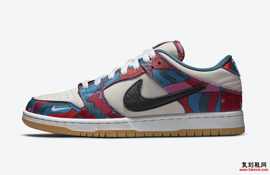 Parra Nike SB Dunk Low DH7695-600 发售日期价格