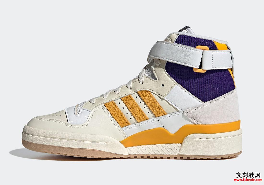 adidas Forum 84 High Lakers GX9054 发售日期