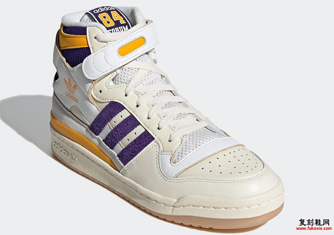 adidas Forum 84 High Lakers GX9054 发售日期