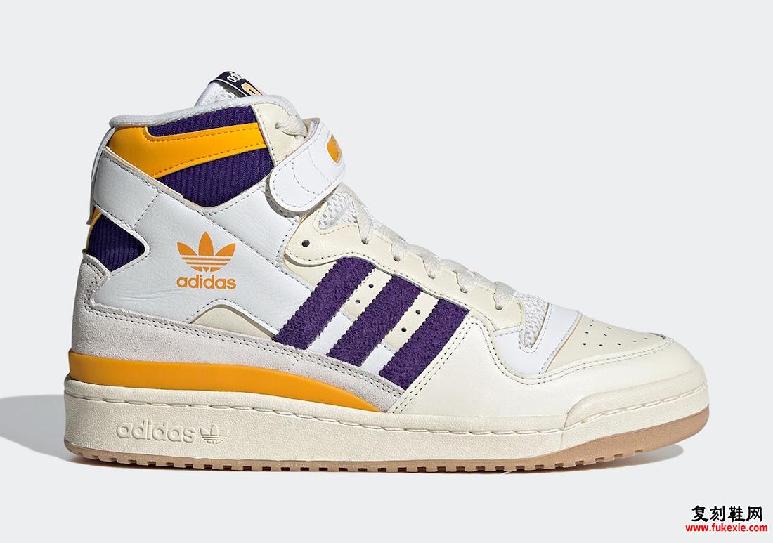 adidas Forum 84 High Lakers GX9054 发售日期