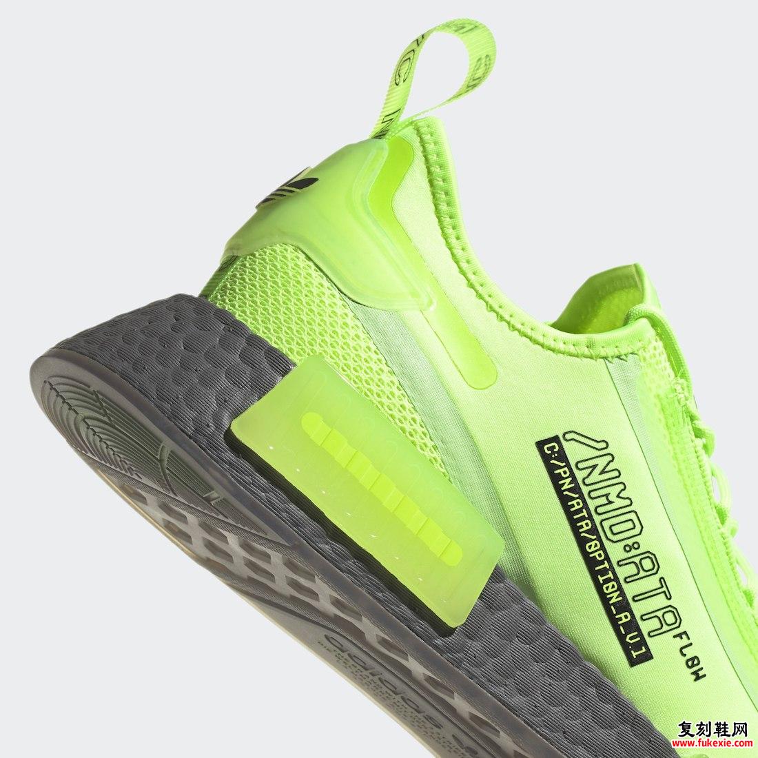 adidas NMD R1 Spectoo Signal Green GZ9263 发布日期