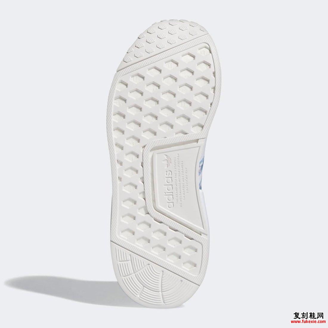 adidas NMD R1 WMNS Cloud White Ambient Sky GV8278 发布日期