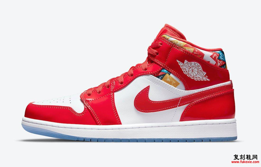 Air Jordan 1 Mid Red 专利 DC7294-600 发布日期信息