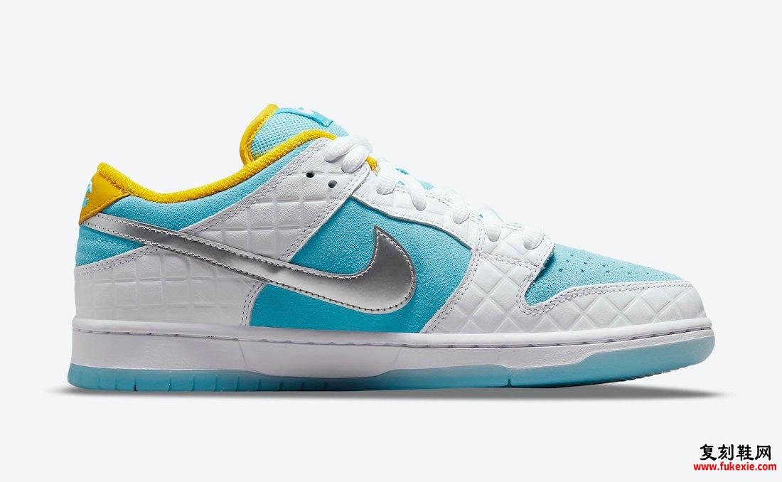 FTC Nike SB Dunk Low Bathhouse DH7687-400 发布日期