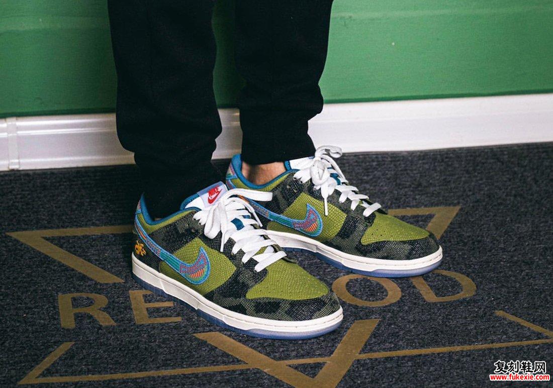 耐克 Dunk Low Siempre Familia Day of the Dead DO2160-335 上脚