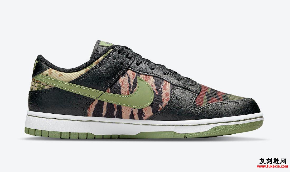 Nike SB Dunk Low Crazy Camo DH0957-001 发布日期