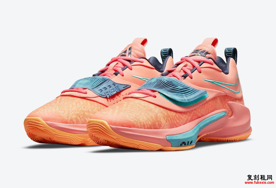 Nike Zoom Freak 3 Orange Freak DA0695-600 发布日期信息