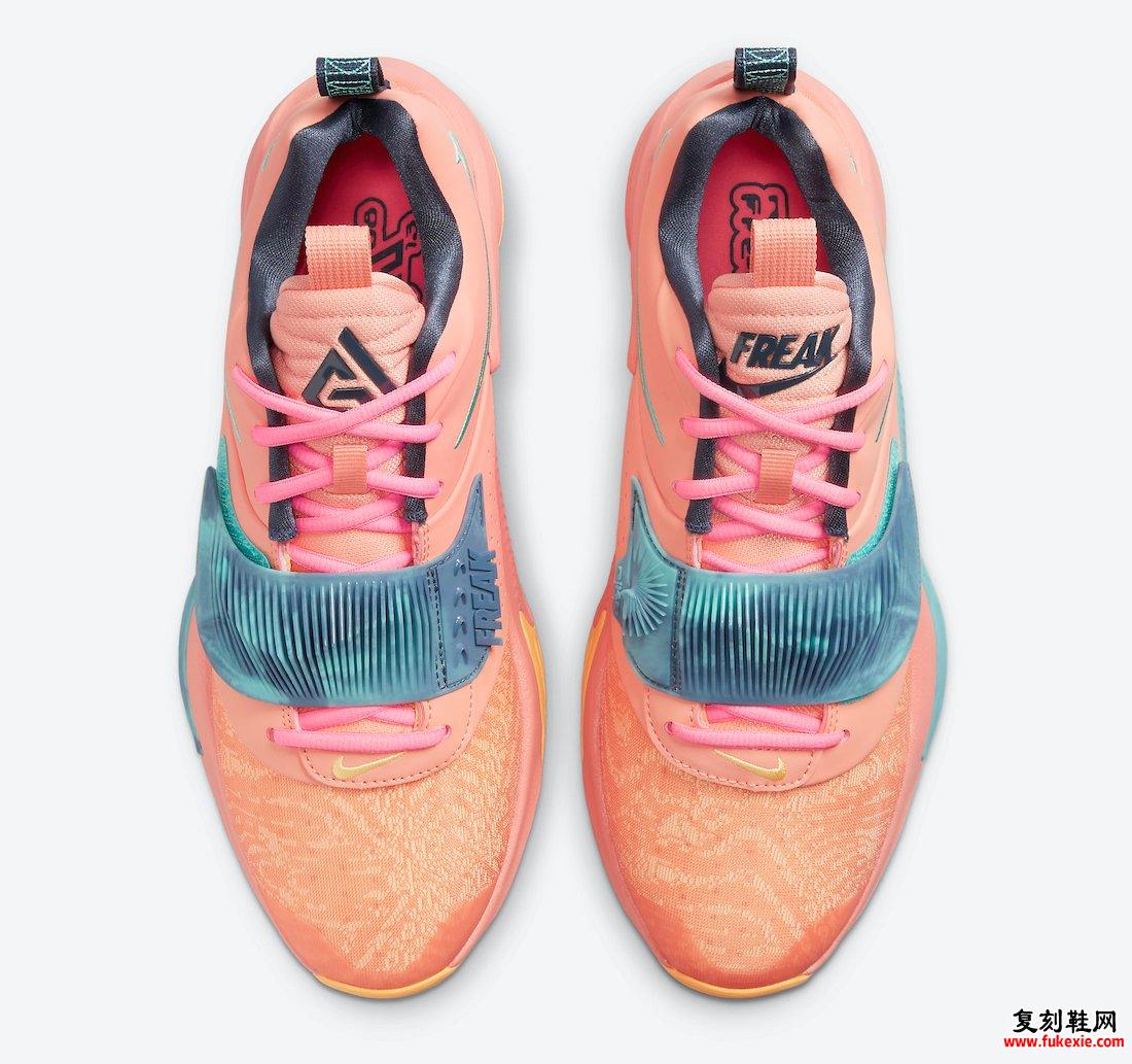 Nike Zoom Freak 3 Orange Freak DA0695-600 发布日期信息