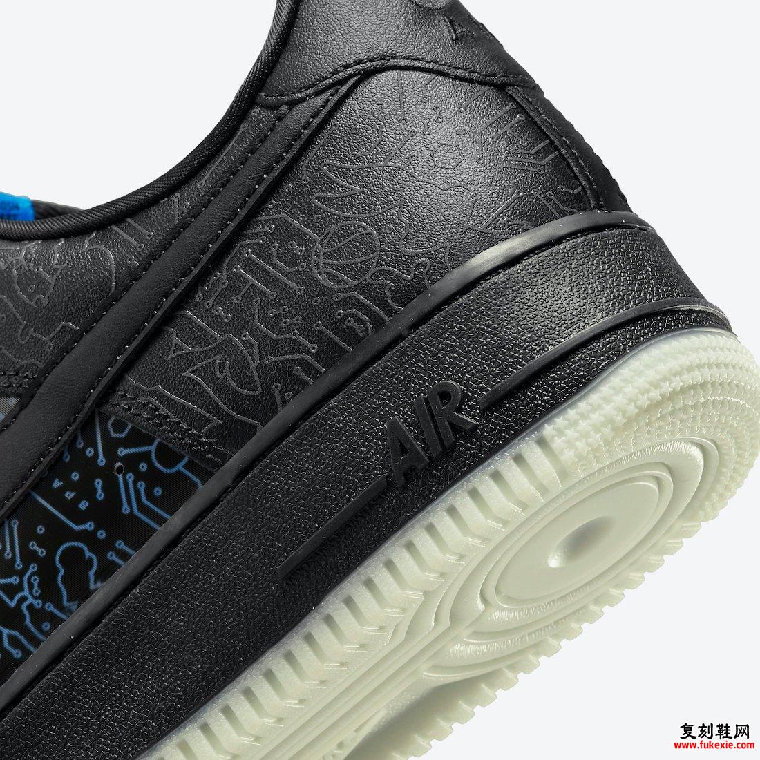 Space Jam Nike Air Force 1 Low Computer Chip DH5354-001 发布日期信息