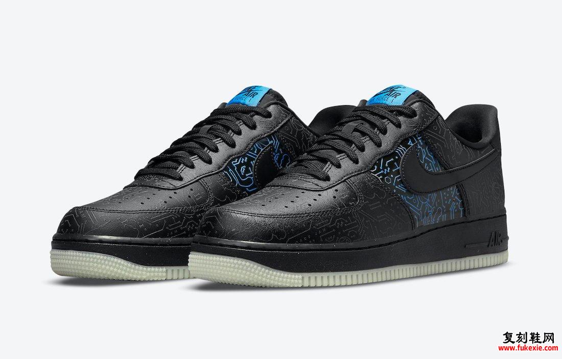 Space Jam Nike Air Force 1 Low Computer Chip DH5354-001 发布日期信息