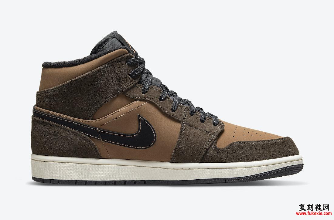 Air Jordan 1 Mid Brown DC7294-200 发售日期