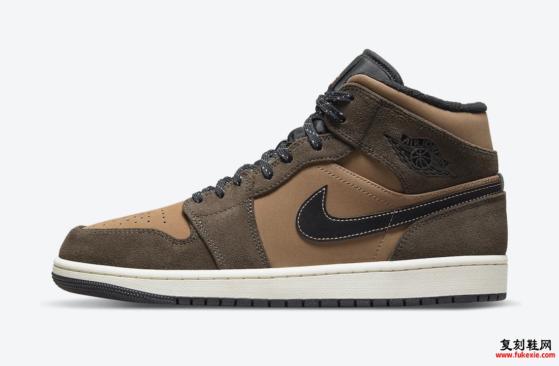 Air Jordan 1 Mid Brown DC7294-200 发售日期