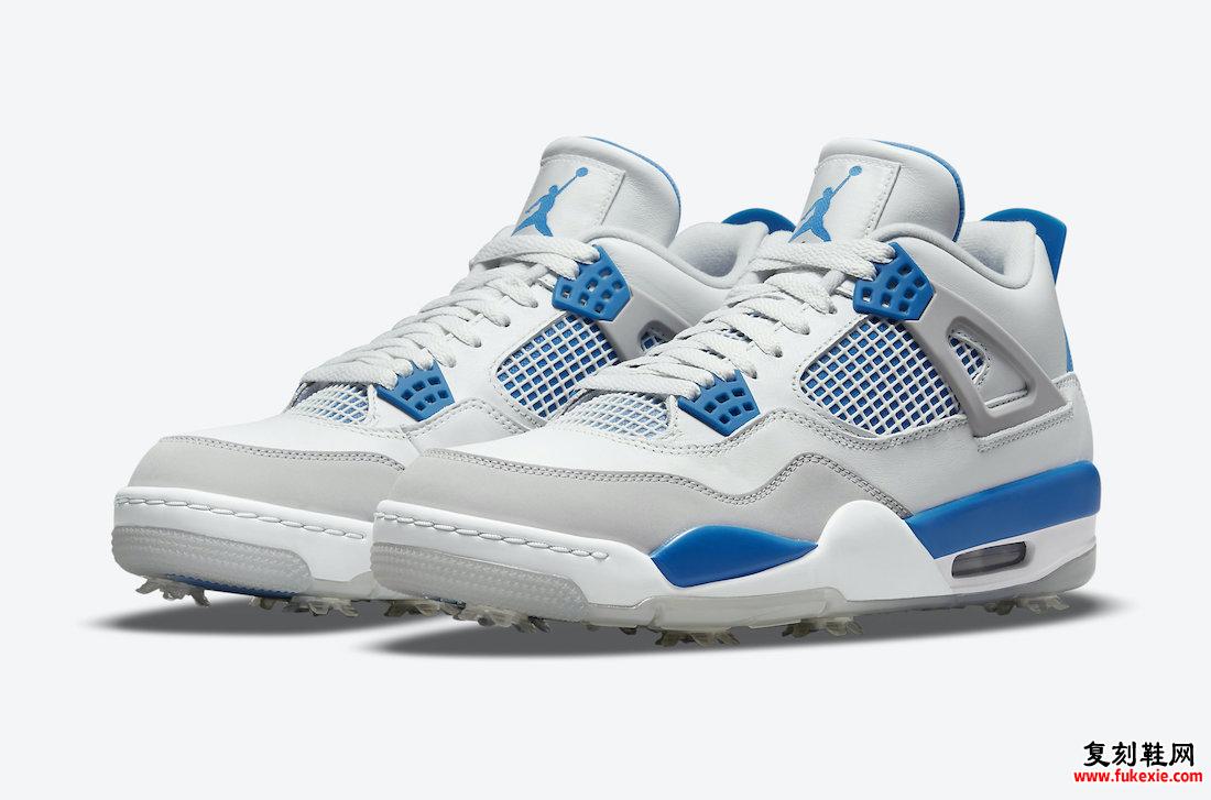 Air Jordan 4 Golf Military Blue CU9981-101 发售日期价格