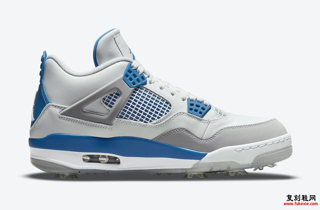 Air Jordan 4 Golf Military Blue CU9981-101 发售日期价格