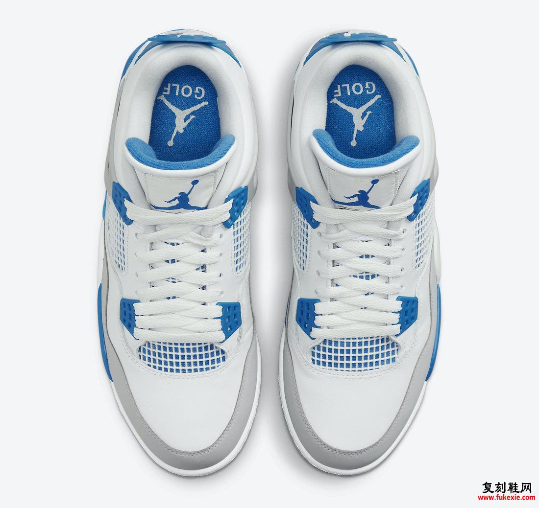 Air Jordan 4 Golf Military Blue CU9981-101 发售日期价格