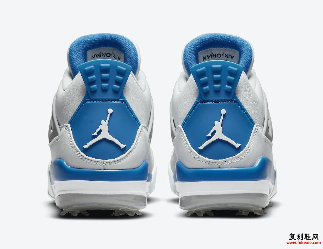 Air Jordan 4 Golf Military Blue CU9981-101 发售日期价格